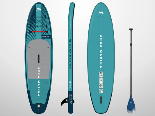 BEAST 10'6" Advanced All-Around Inflatable Paddle Board