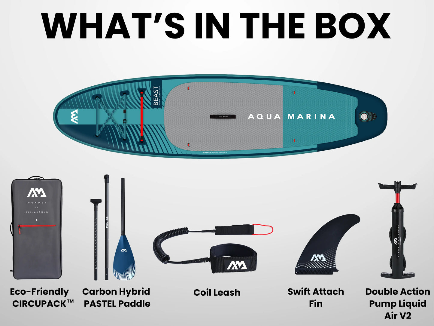 BEAST 10'6" Advanced All-Around Inflatable Paddle Board