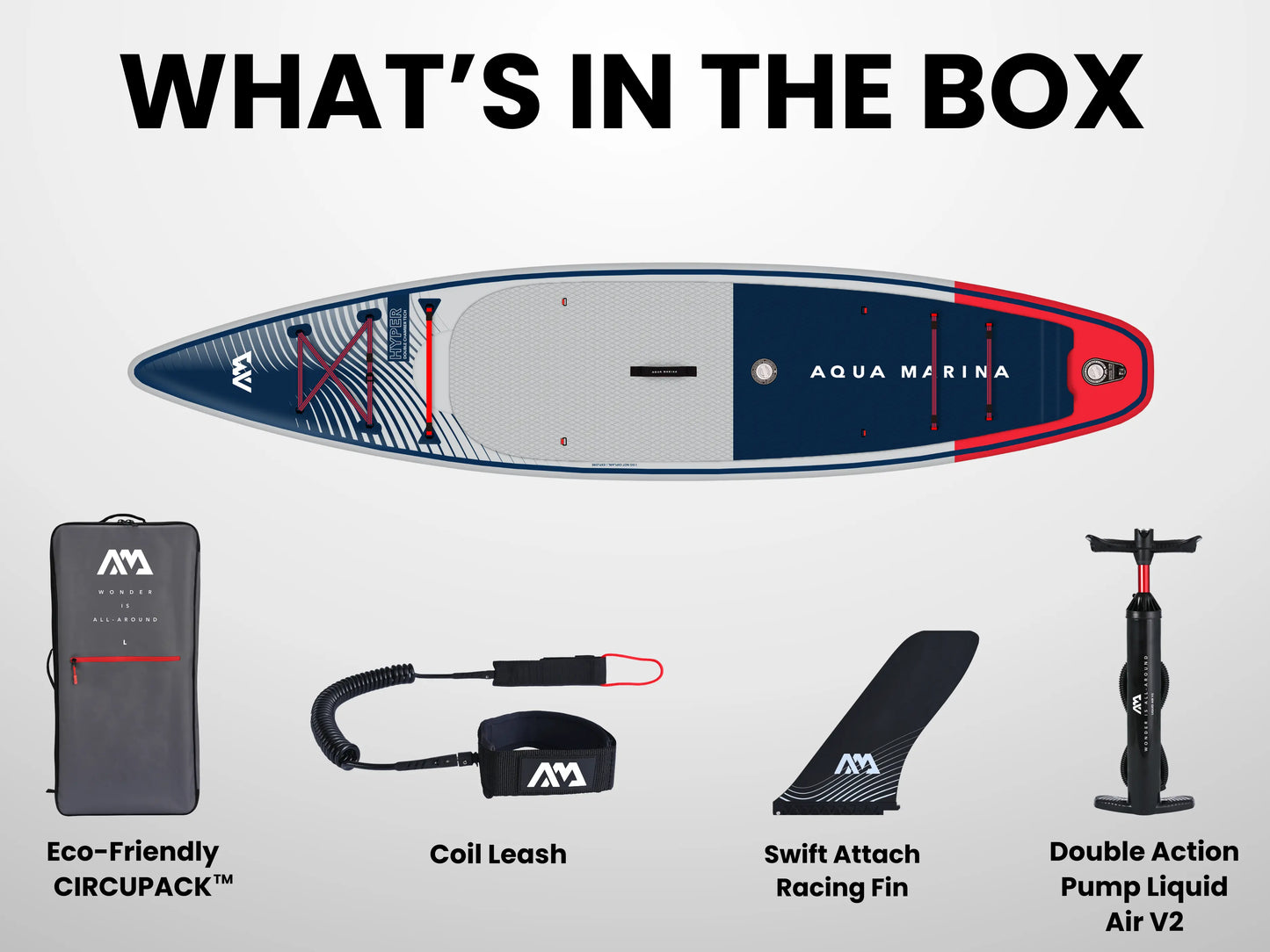 HYPER 12'6" Touring Premium Inflatable Paddle Board