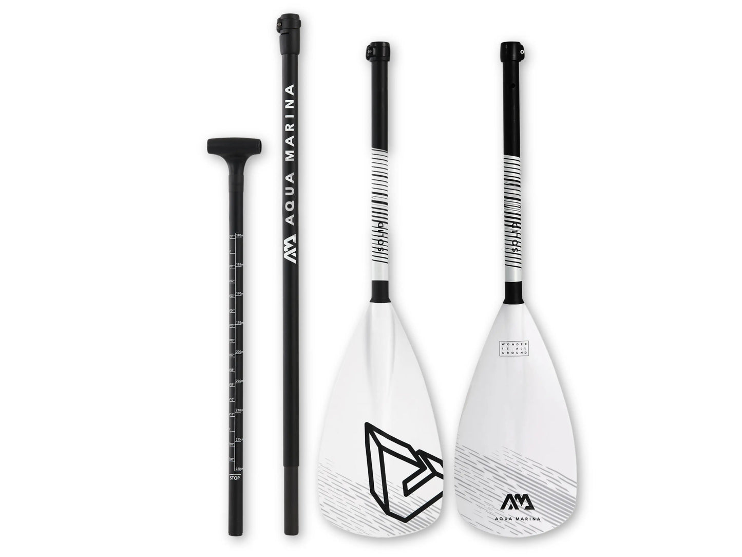 SOLID Adjustable Fiberglass SUP Paddle