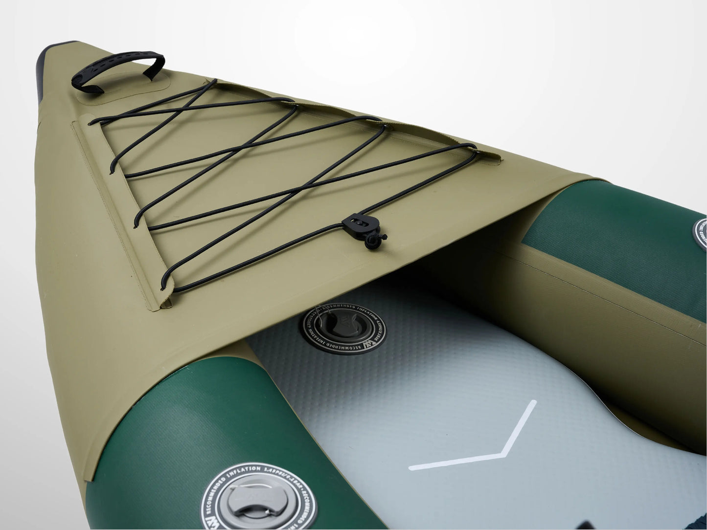 CALIBER 398 Angling / Fishing Inflatable Kayak 1/2-Person